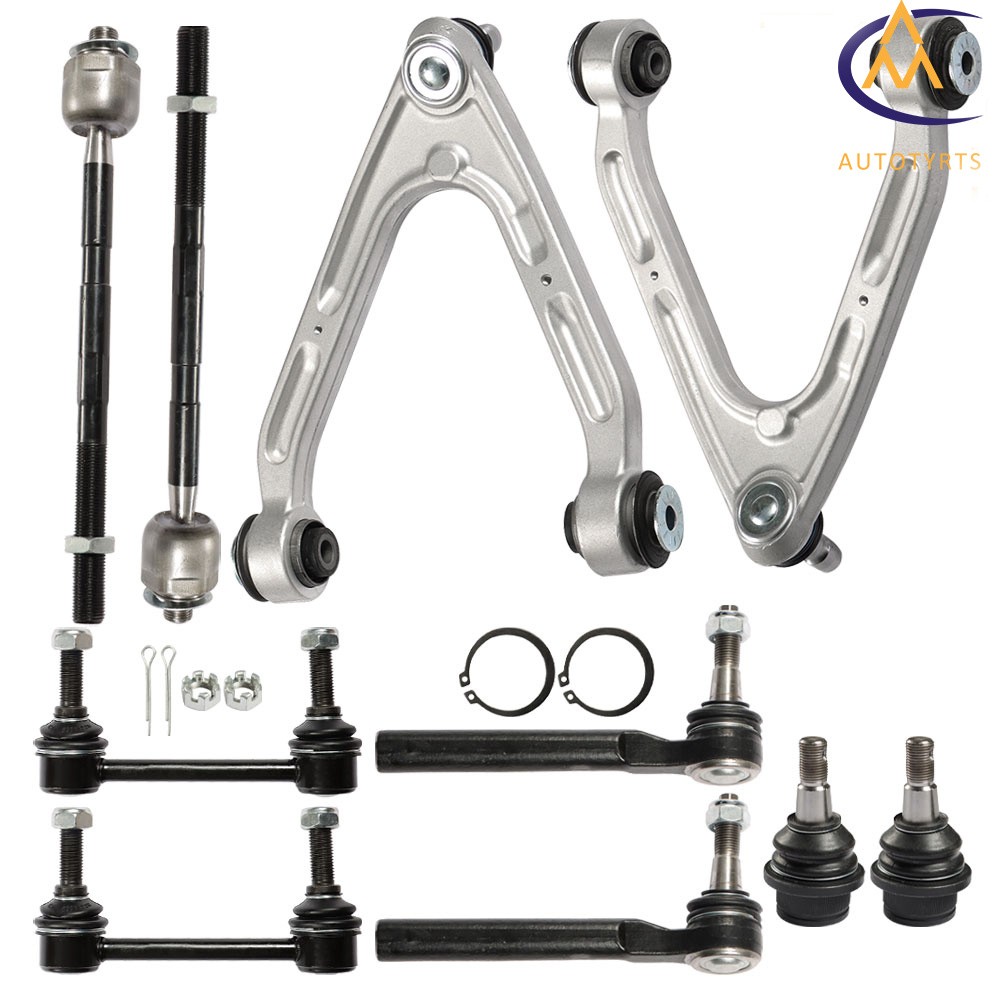 Control Arm Ball Joint Tie Rod End Sway Bar Link LH RH 10pcs For Hummer H3 07-09