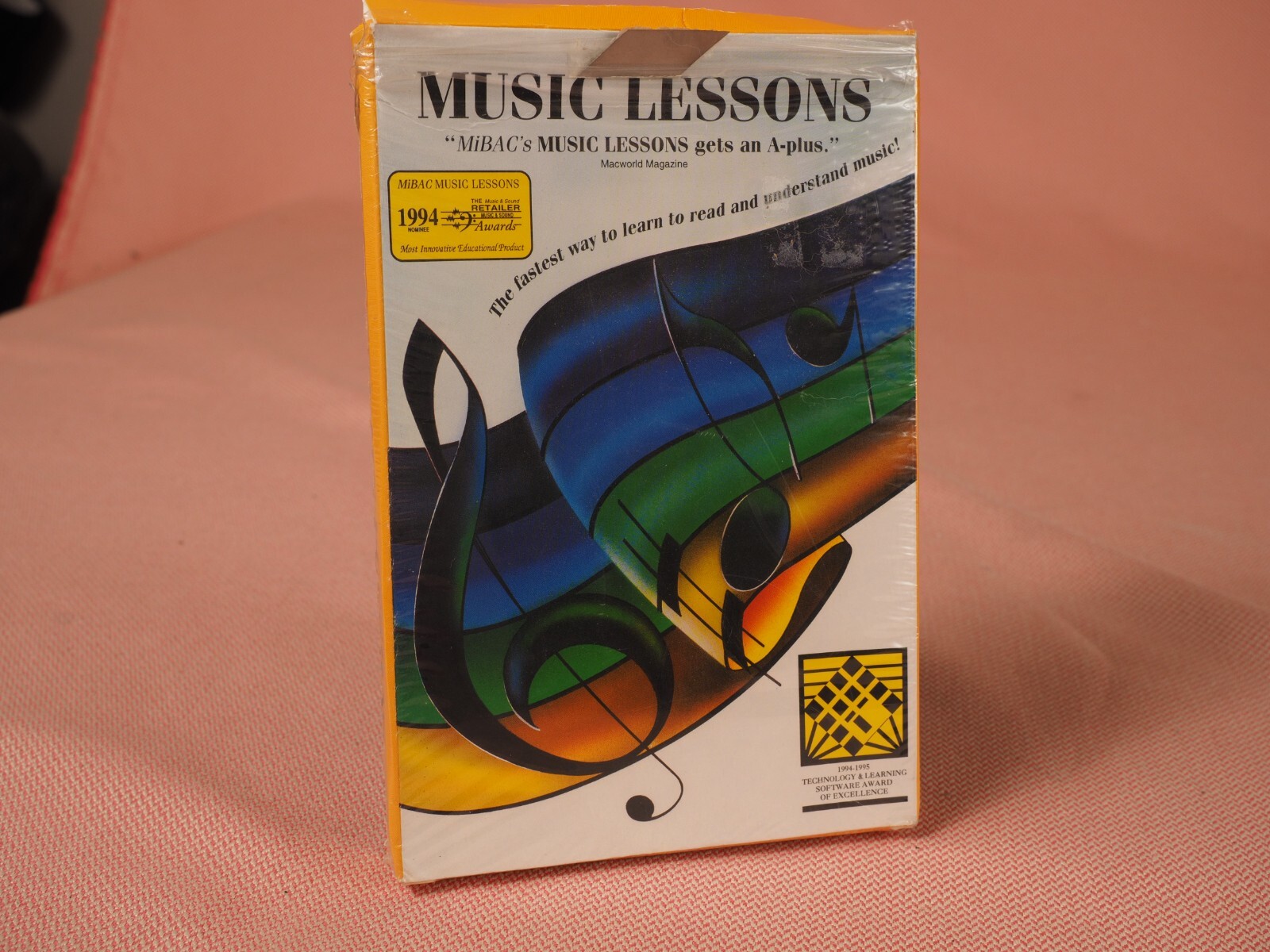 MiBAC Music Lessons Apple Mac Software System 6 System 7