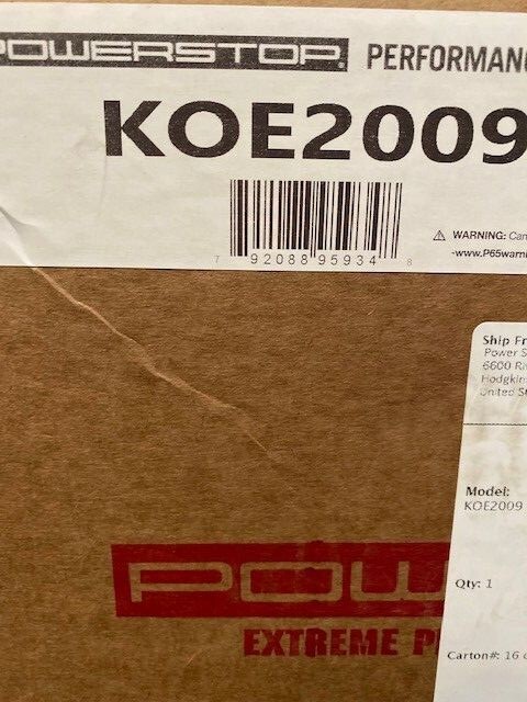 Power Stop KOE2009 Autospecialty Front Brake Kit-OE Brake Rotors & Ceramic Br...