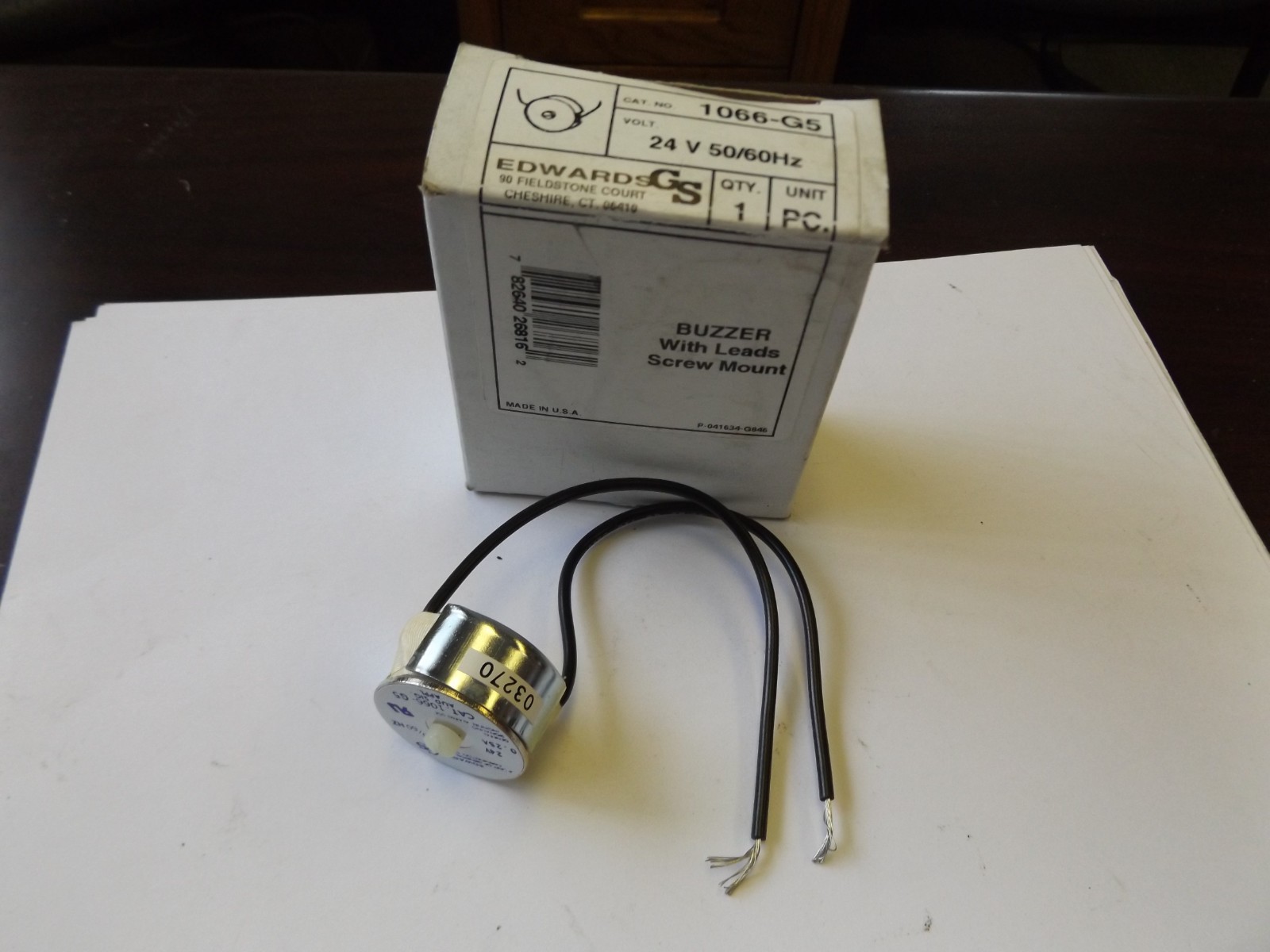 WHOLESALE LIQUIDATION EDWARDS 1066-G5 24V NOS IN BOX