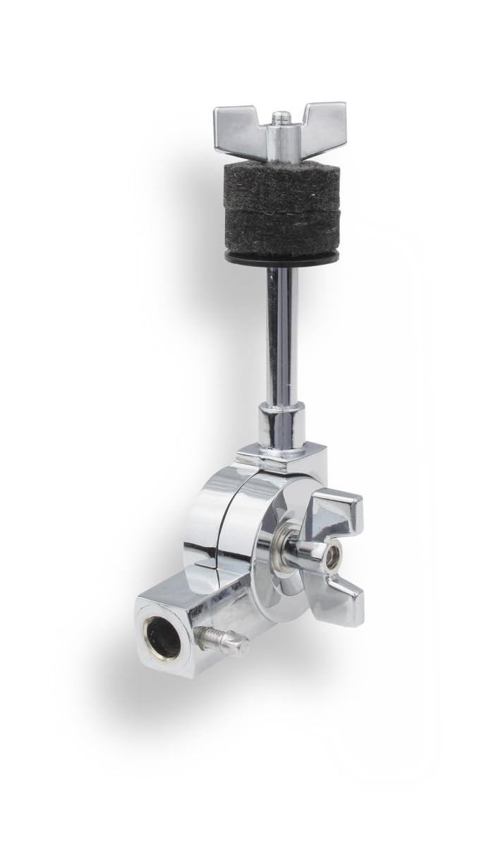Cymbal Tilter Attachment, 12.7mm Rod Fit, Drum Hardware Add On for Adding Second
