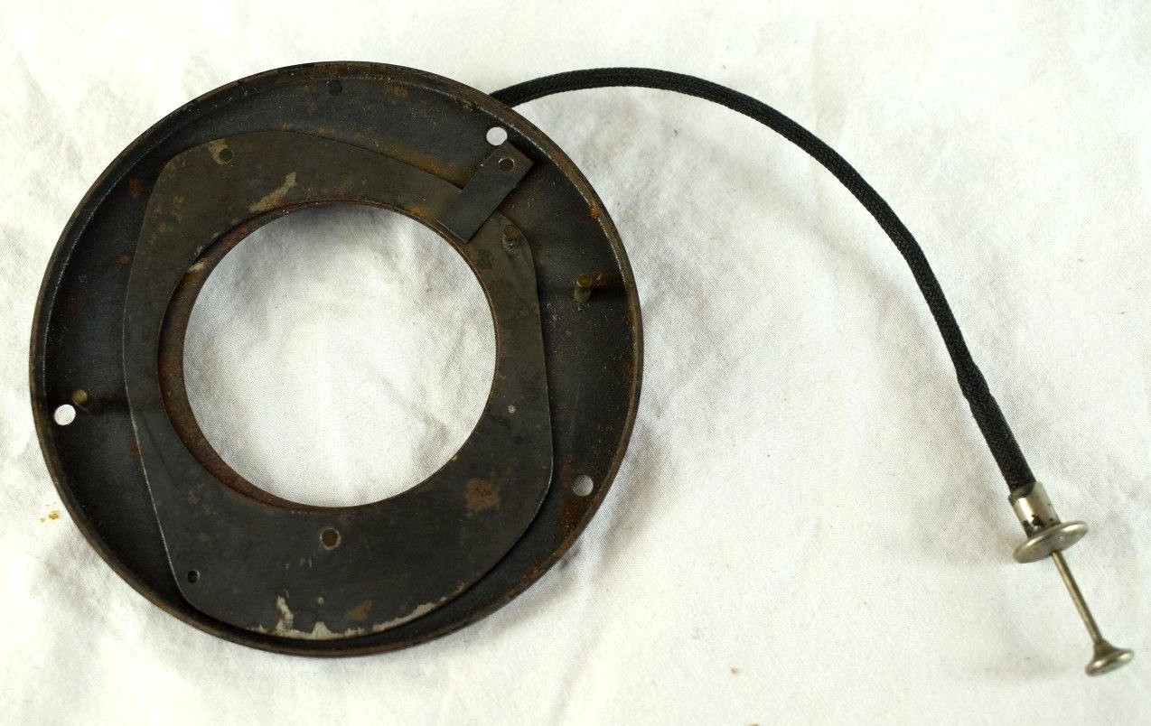 1889 Vintage Shutter Release & Ring "Low" No. 5 Camera Parts