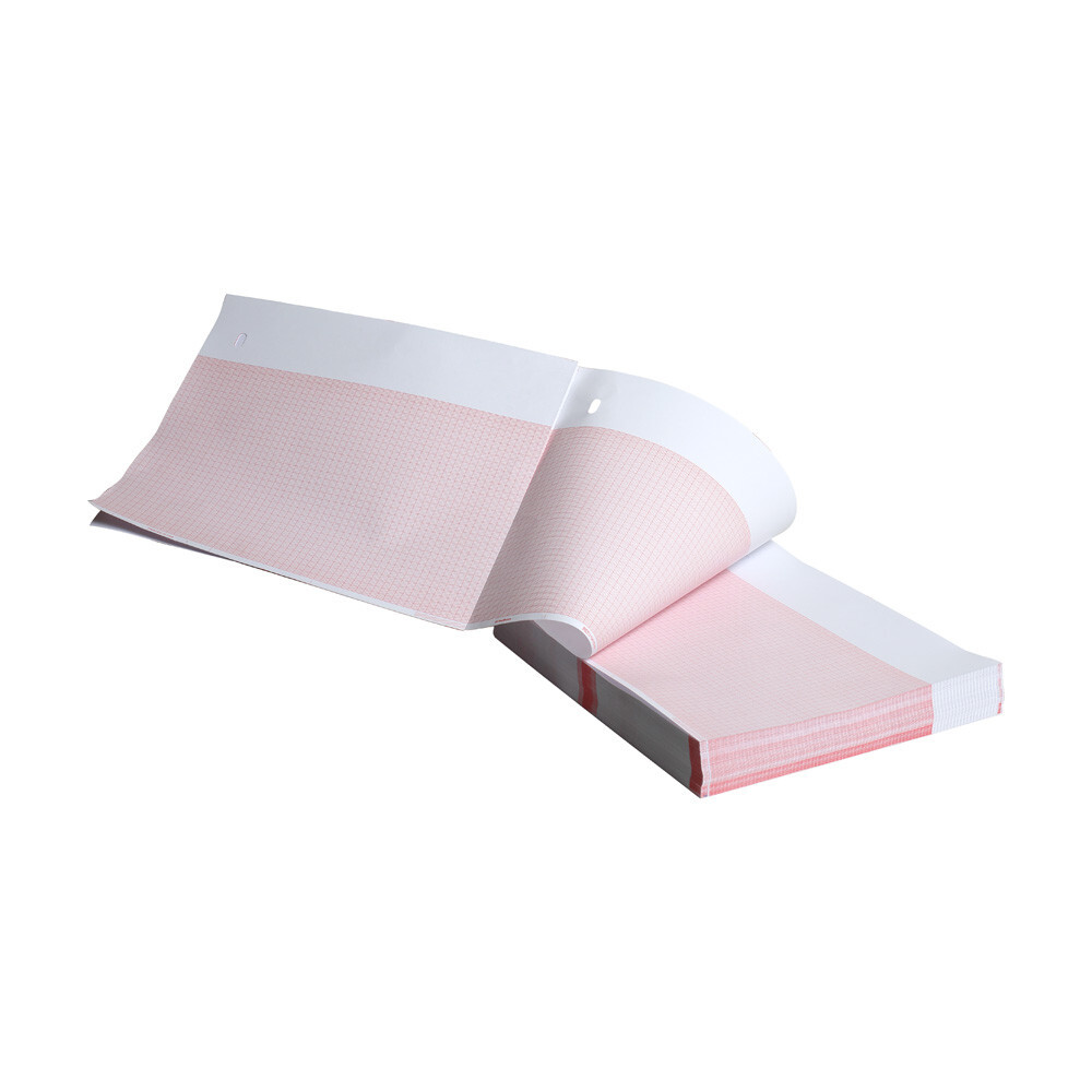 1200 Sheet GE ECG EKG Thermal Paper Z-Fold, MAC VU360 MAC 3500, 5500 2104770-001