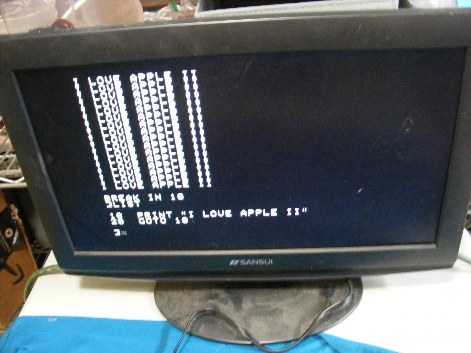 Apple IIe computer