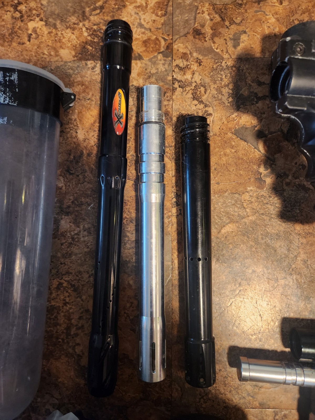 Spyder Imagine And Tippman 98 Custom + Extra For Parts Untested