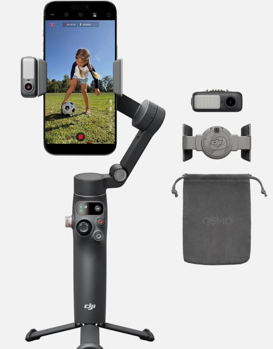 DJI Osmo Mobile 8 Advanced Tracking Combo Gimbal Stabilizer for Phone