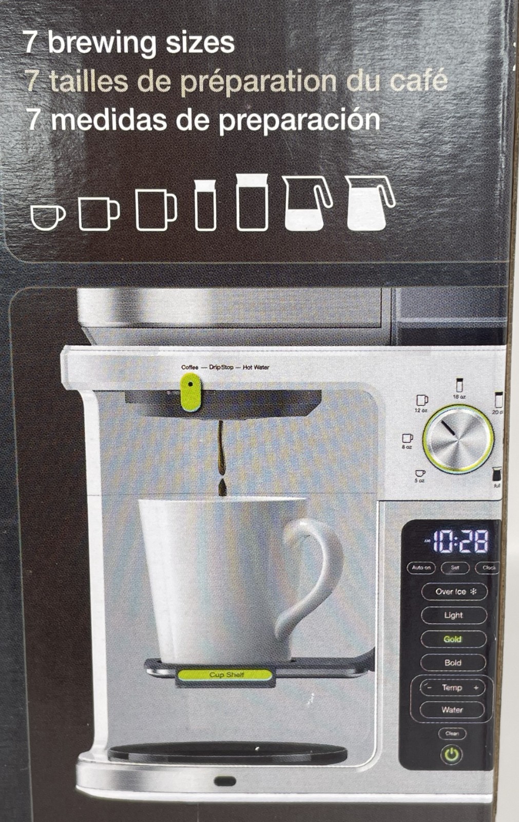 Braun KF9150 MultiServe Programmable Coffee Maker Iced Coffee Hot Water EUC