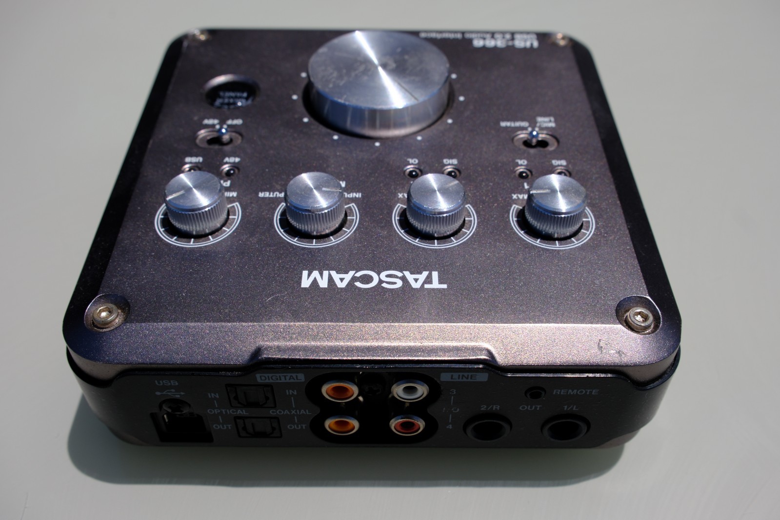 TASCAM US-366 USB 2.0 Audio Interface No Cords