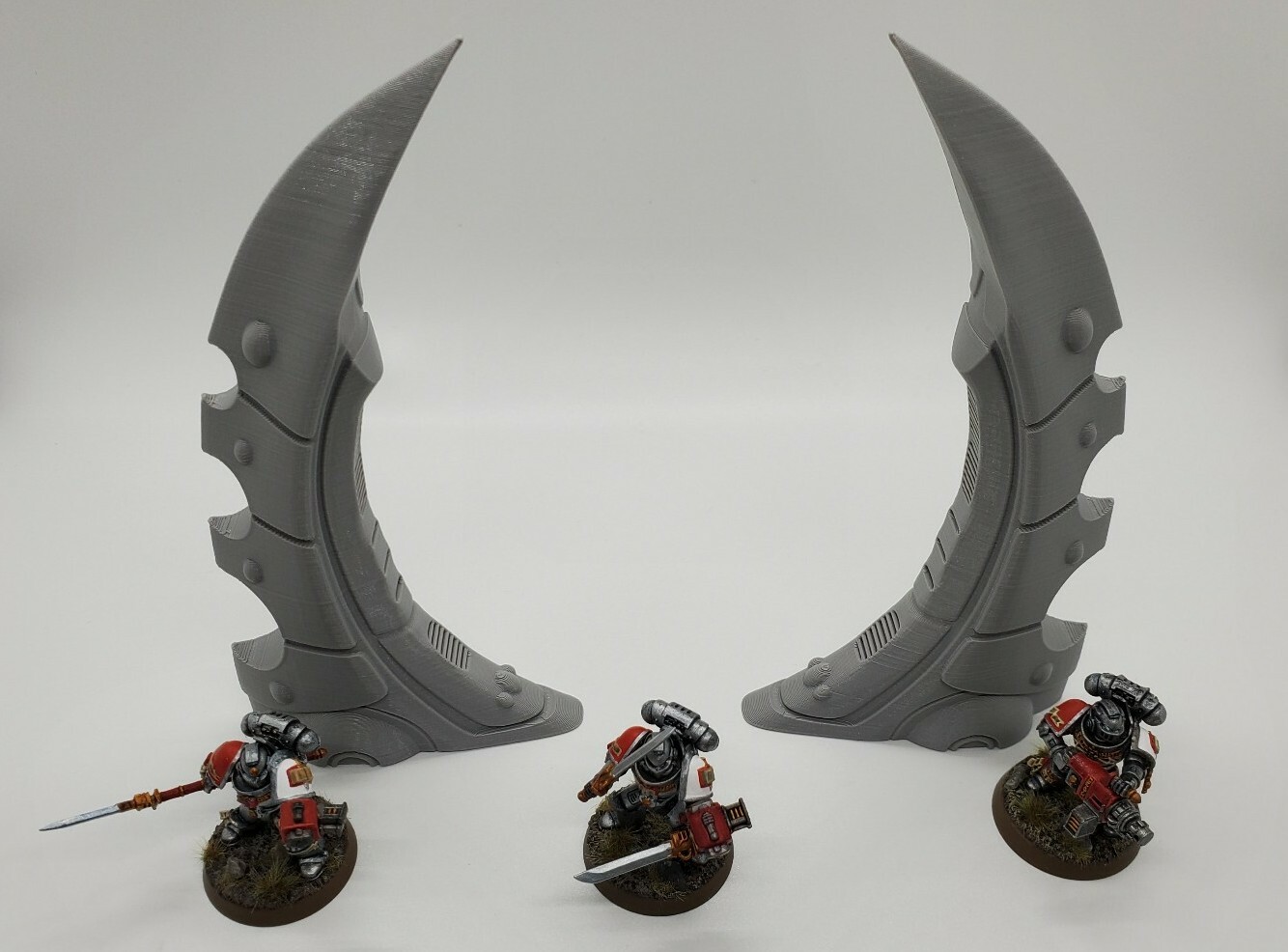 3D Printed Terrain 28mm Space Elves Portal for Tabletop Gaming