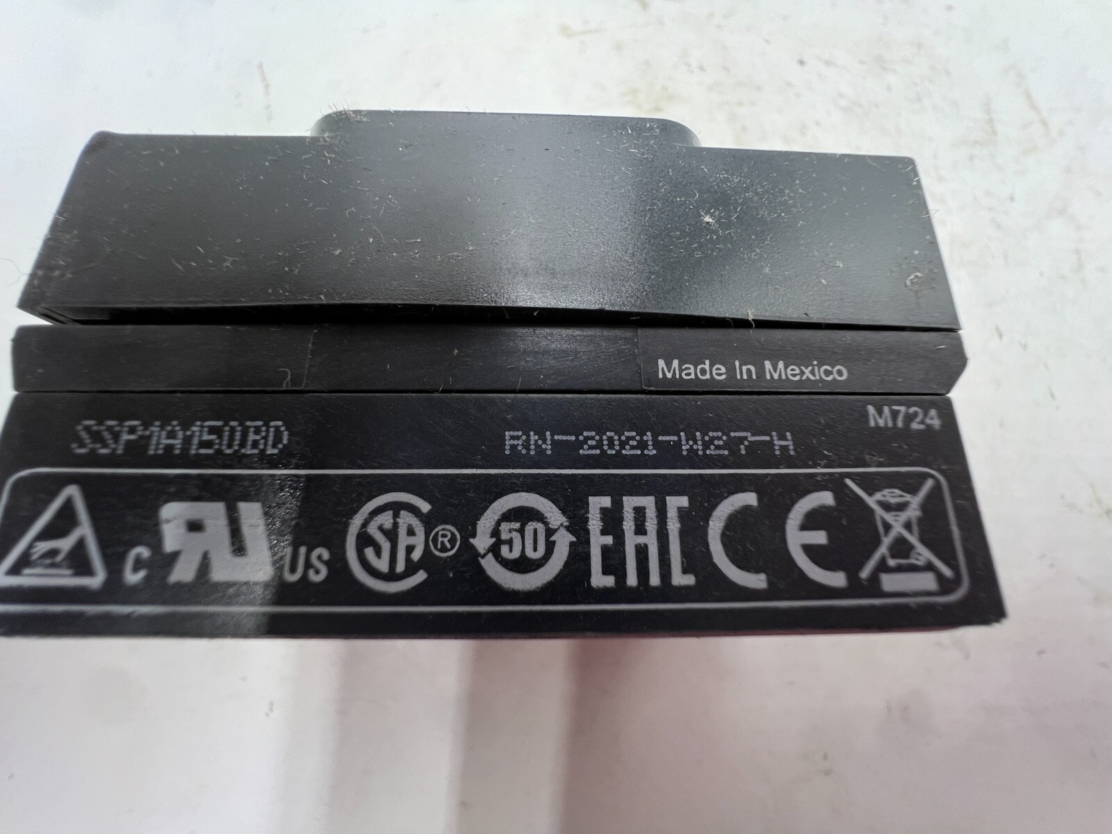 Schneider Electric SSP1A150BD Solid State Relay Panel Mount 50A 300VAC / 3-32VDC