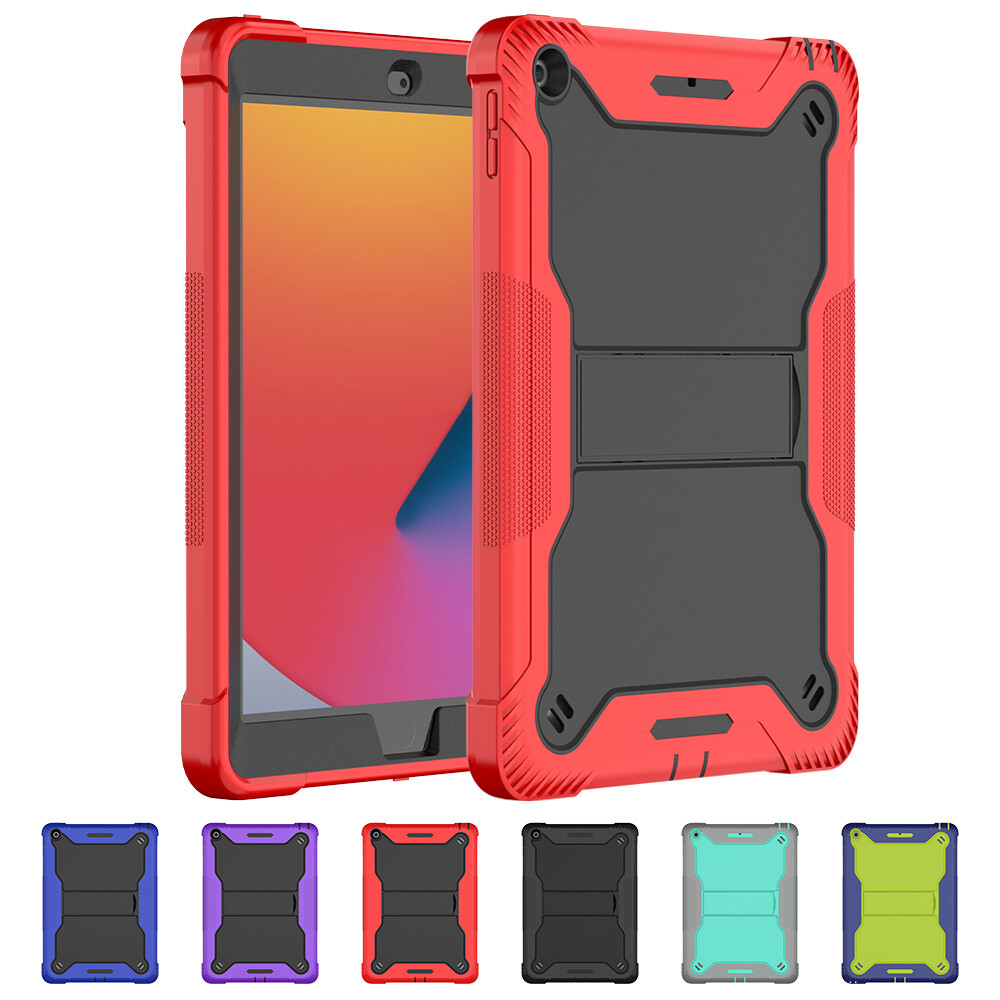 For iPad 10.2" 5th/6th/7th/8th/pro 11" 9.7"Kickstand Case Shockproof Back Cover
