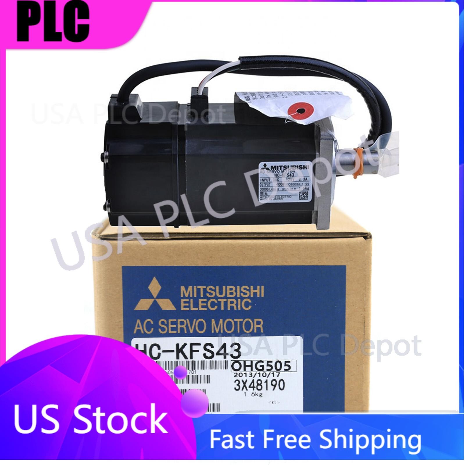 New In Box MITSUBISHI HC-KFS43 HCKFS43 Servo Motor