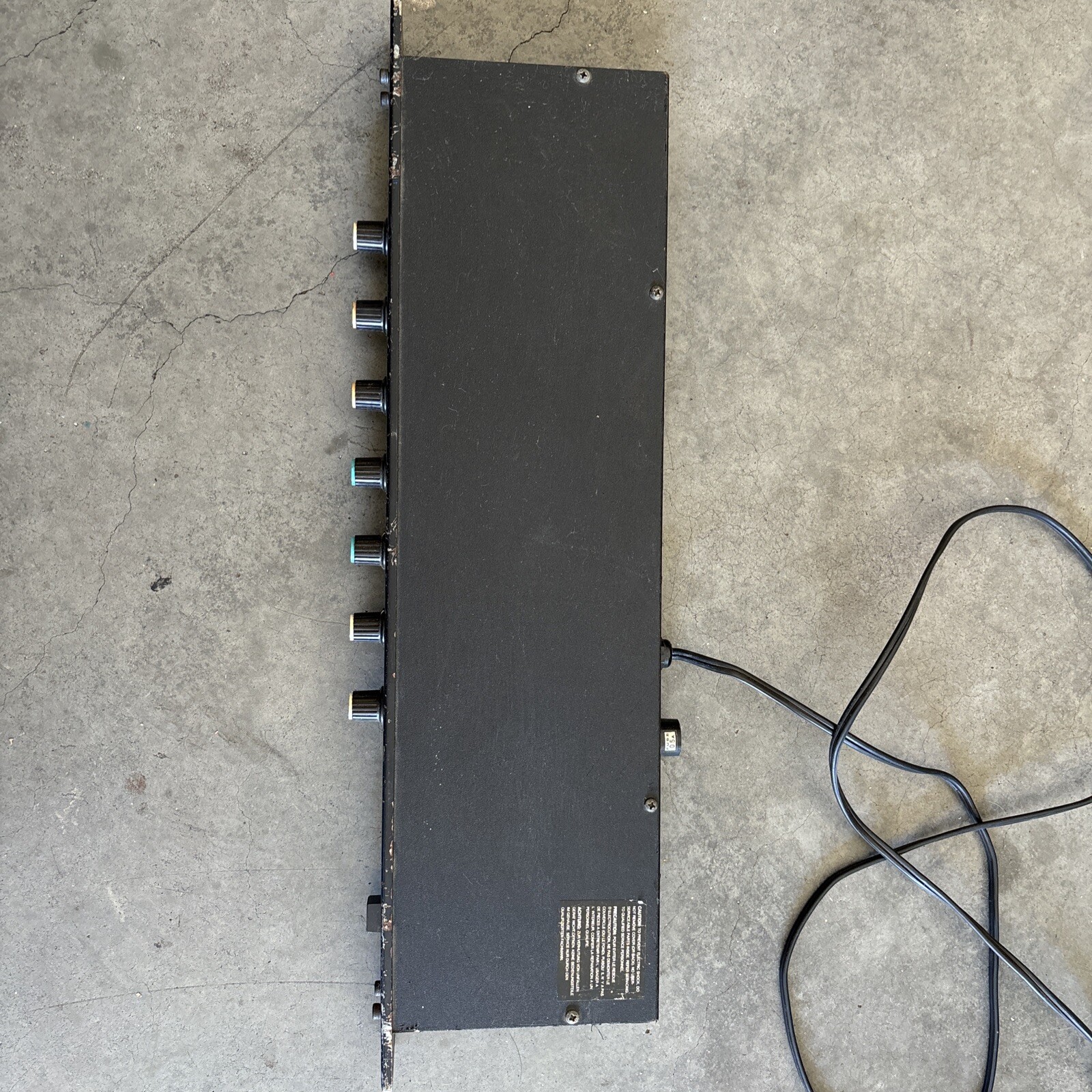 Aria DEX-100 Digital Delay Unit - Rare 80's Early Digital Delay - H020