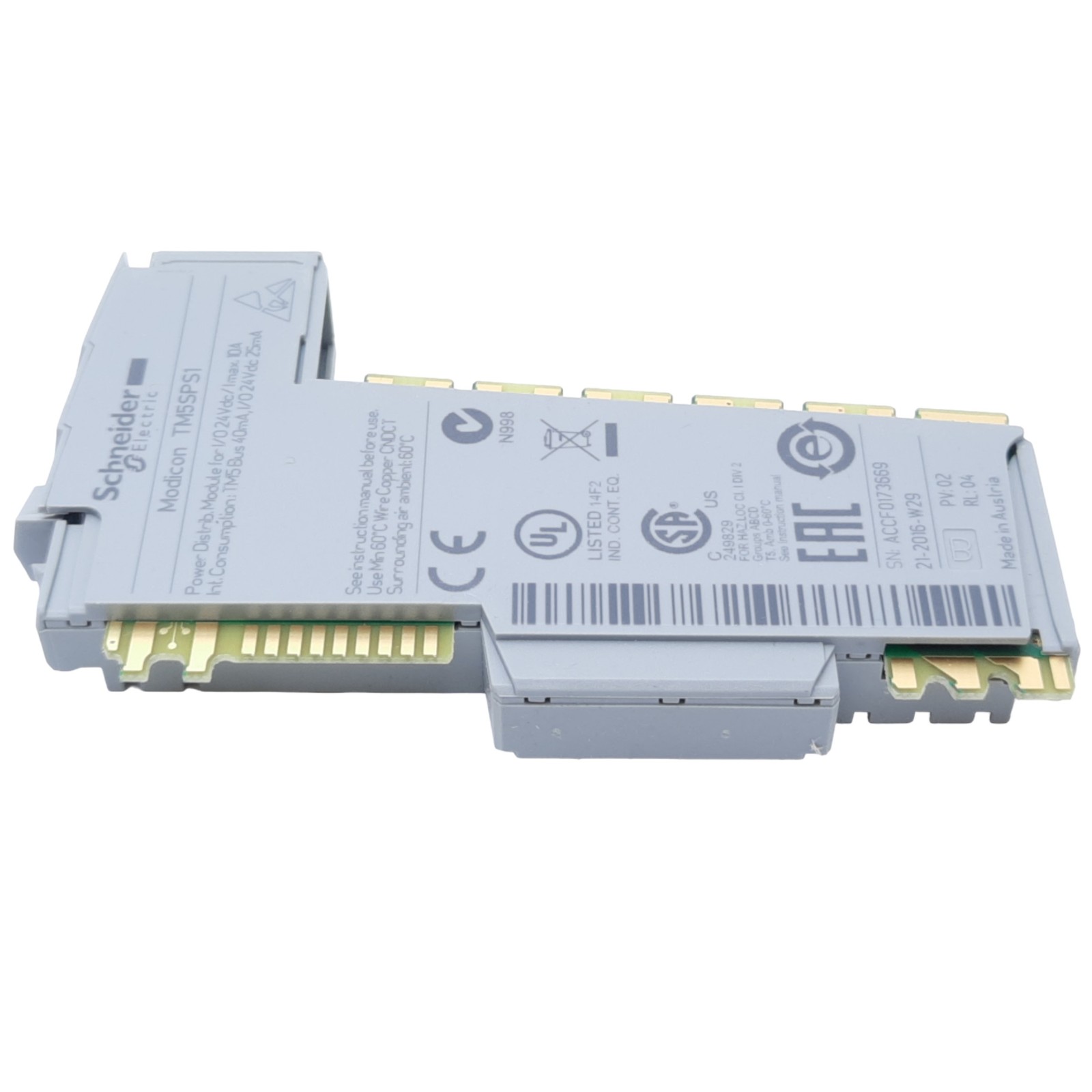 Schneider Electric TM5SPS1 Power Distribution Module, Modicon TM5 for I/O 24V DC