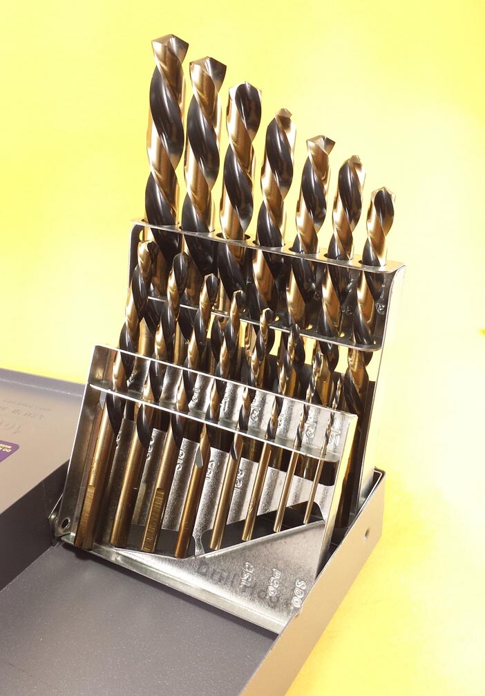 15 Pc Left Hand Drill Bit Set Reverse Drill Flutes Lifetime Warranty Drill Hog®