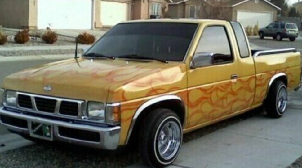 For Nissan 720 Pickup 1980-1986 QMI 605002 Polished Fender Trim