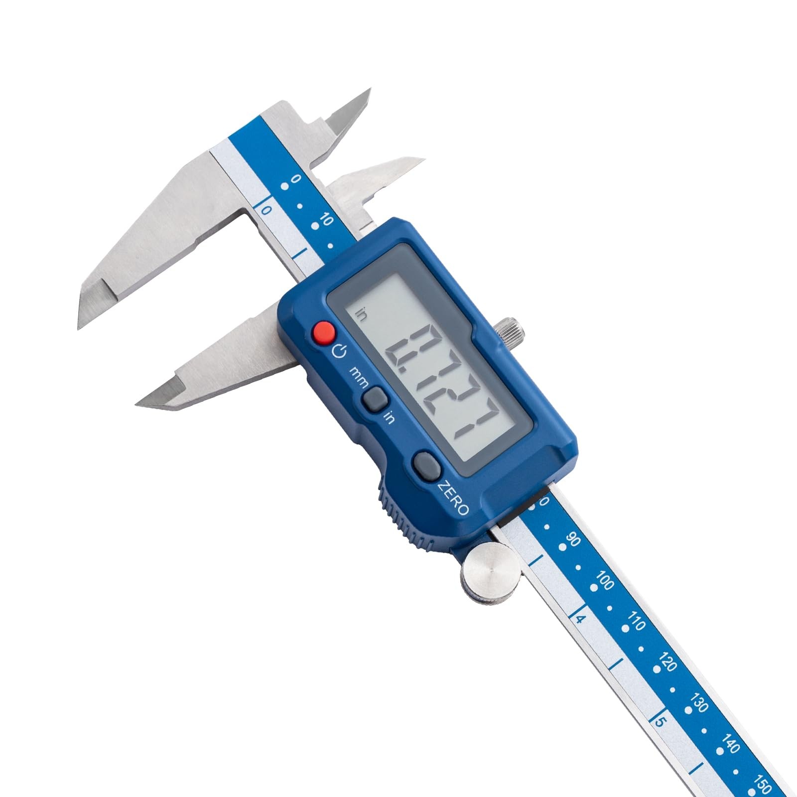 6”/150mm Digital Caliper, Stainless Steel Precision Measuring Tool with Advan...