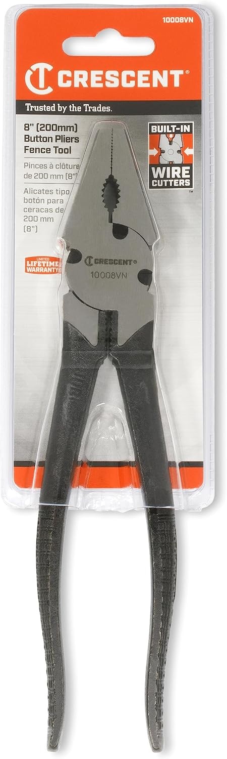 8" Button Fence Pliers - 10008VN-05