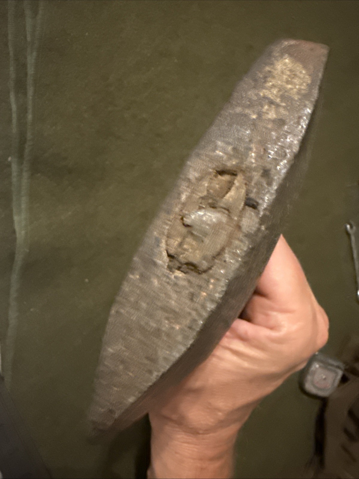 Antique Small Stone Hammer Vintage Tools