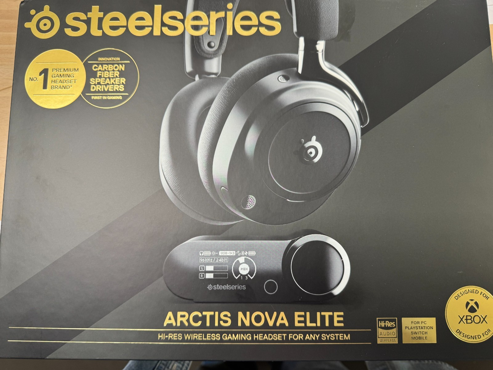 Steelseries Arctis Nova Elite Hi-Res Wireless Gaming Headset - NEW IN BOX!