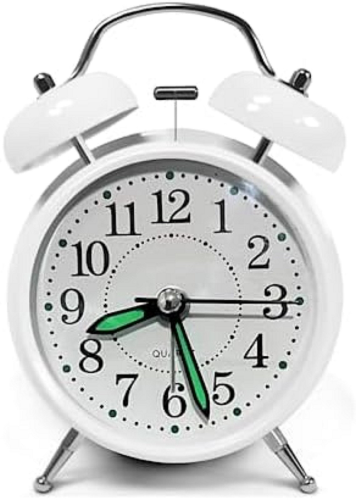 3'' Twin Bell Alarm Clock - Loud Alarm - Retro/Vintage/Old Fashion Look - Great