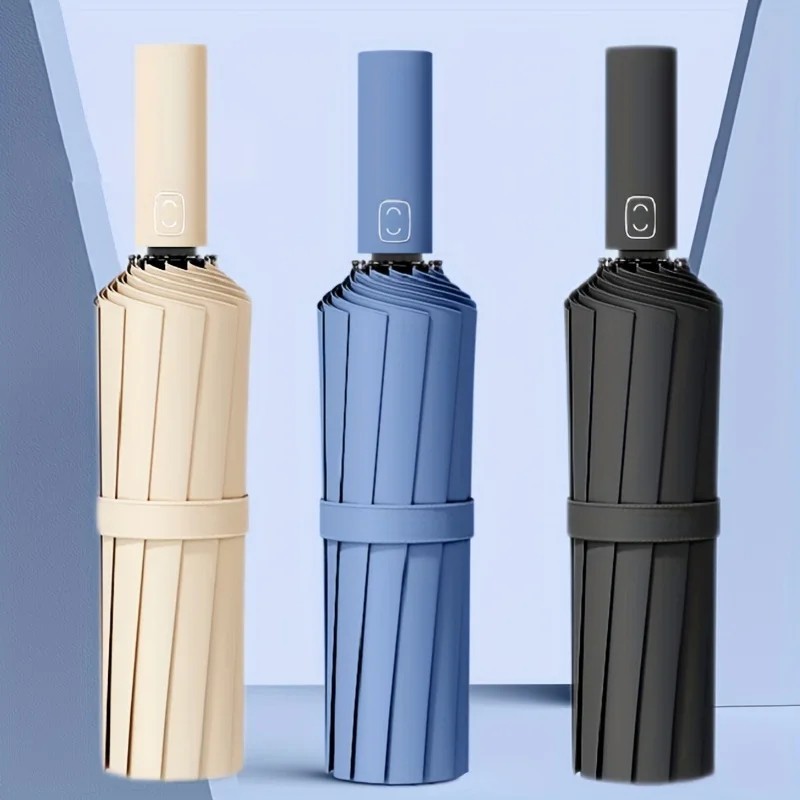 Umbrella windproof folding automatic compact anti-uv auto sun/rain for men.