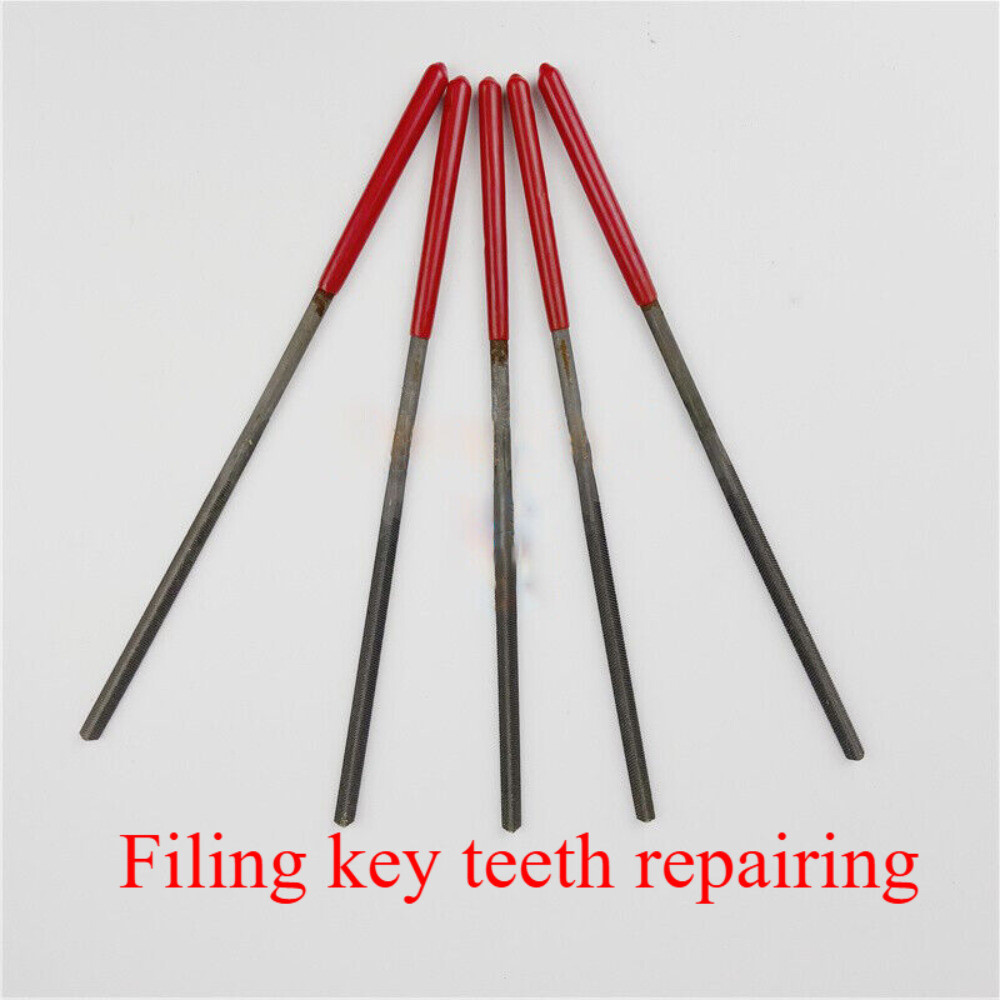 2pcs For Filing key teeth repairing 3 sides Special Master locksmith File NEW
