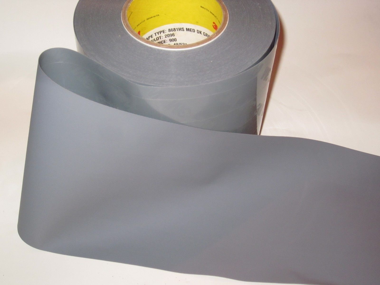 3M 8681HS Polyurethane Protective Tape Med Gray 6"x 12" Helicopter  per ft 36173