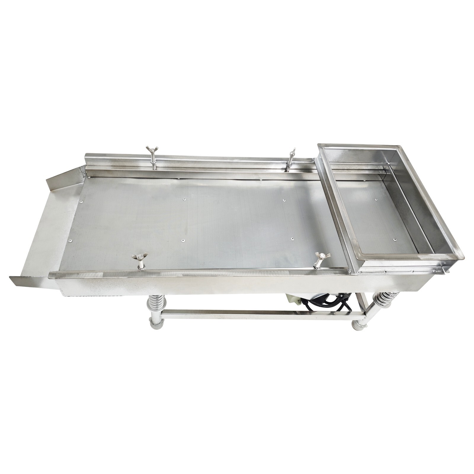 Stainless Straight Linear Screen Linear Vibrating Screen JG30-75 0.5mm Screen