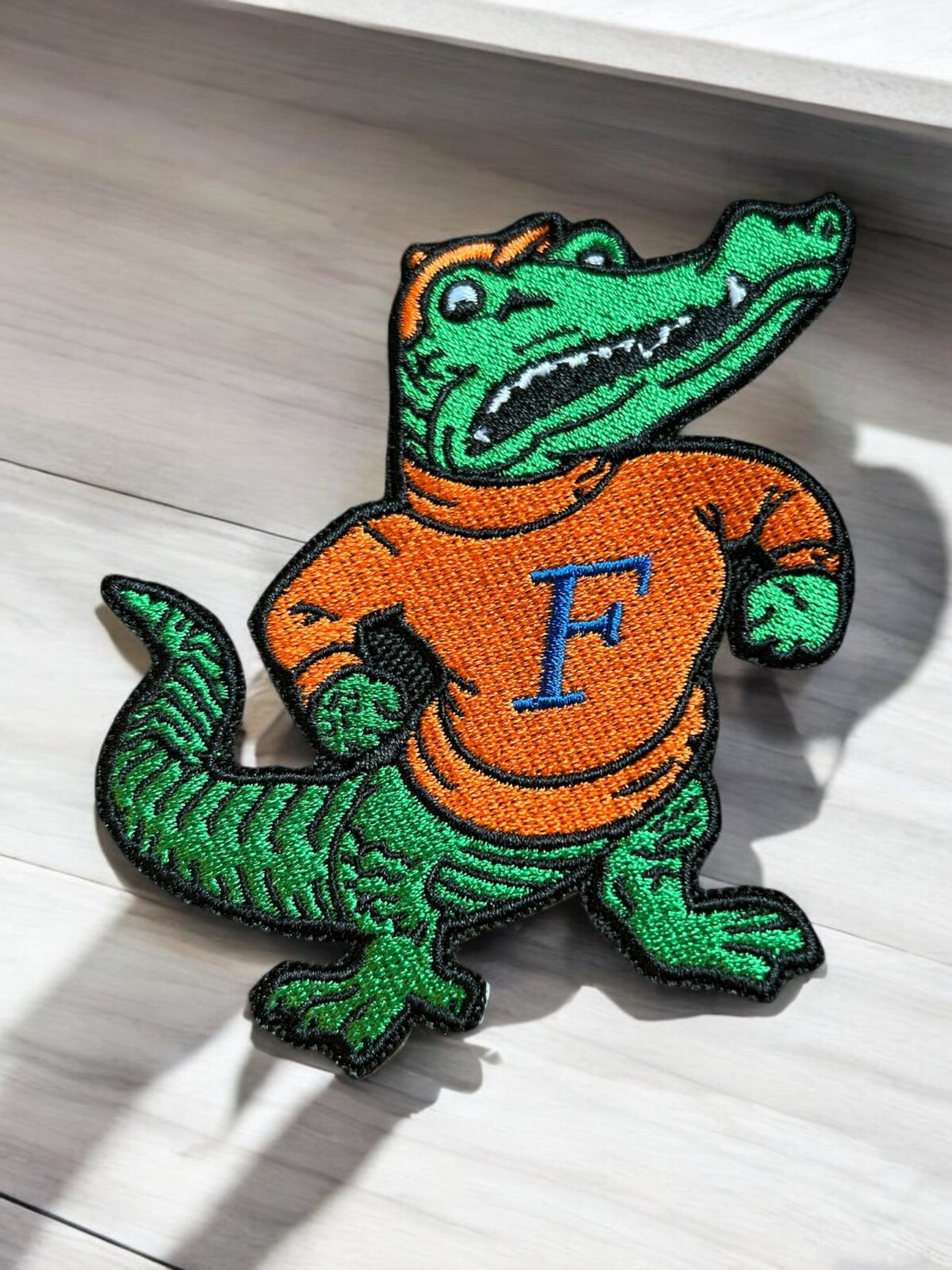 Florida Gator Embroidery Patch 3.77" X 3.77