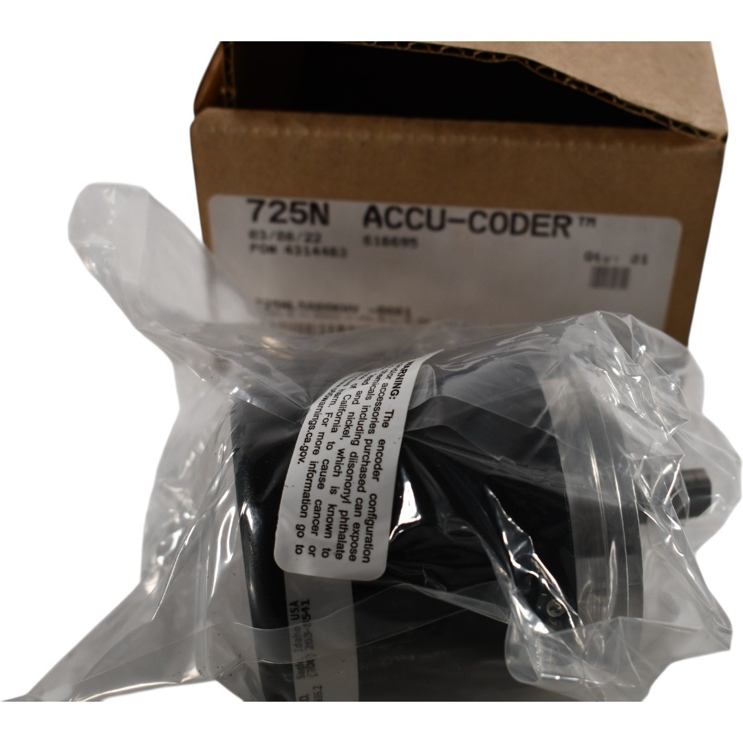 NEW Encoder Products 725N Incremental Shaft Encoder 725N-S-H-5000-K-HV-5-L-5-SK-