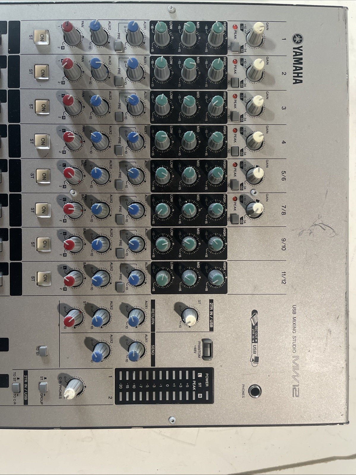 yamaha usb mixing Studio MW12