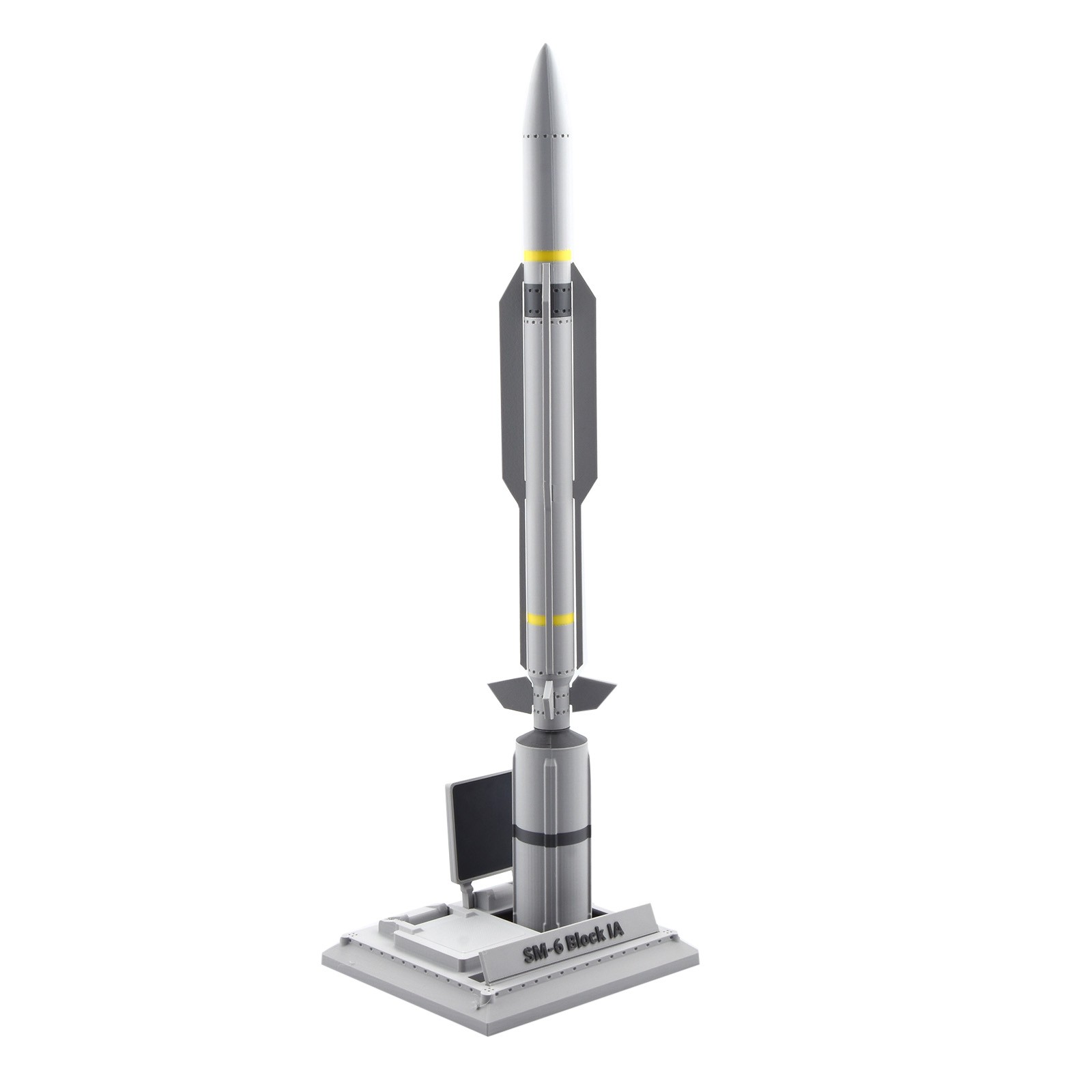 Replacement Part 41cm PLA 1/18 US Navy SM-6 Unassembled Model Kit with Stand