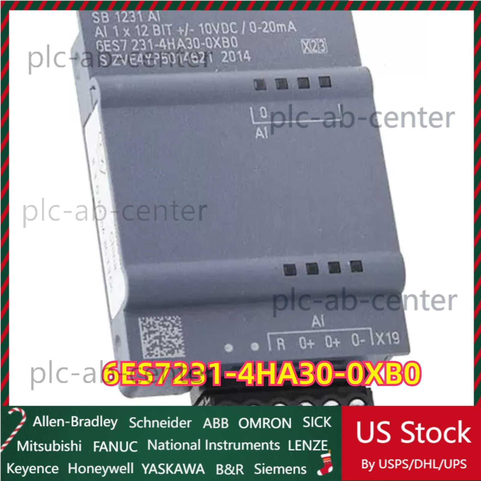New Siemens S7-1200 Analog input SB 1231 6ES7 231-4HA30-0XB0 6ES7231-4HA30-0XB0
