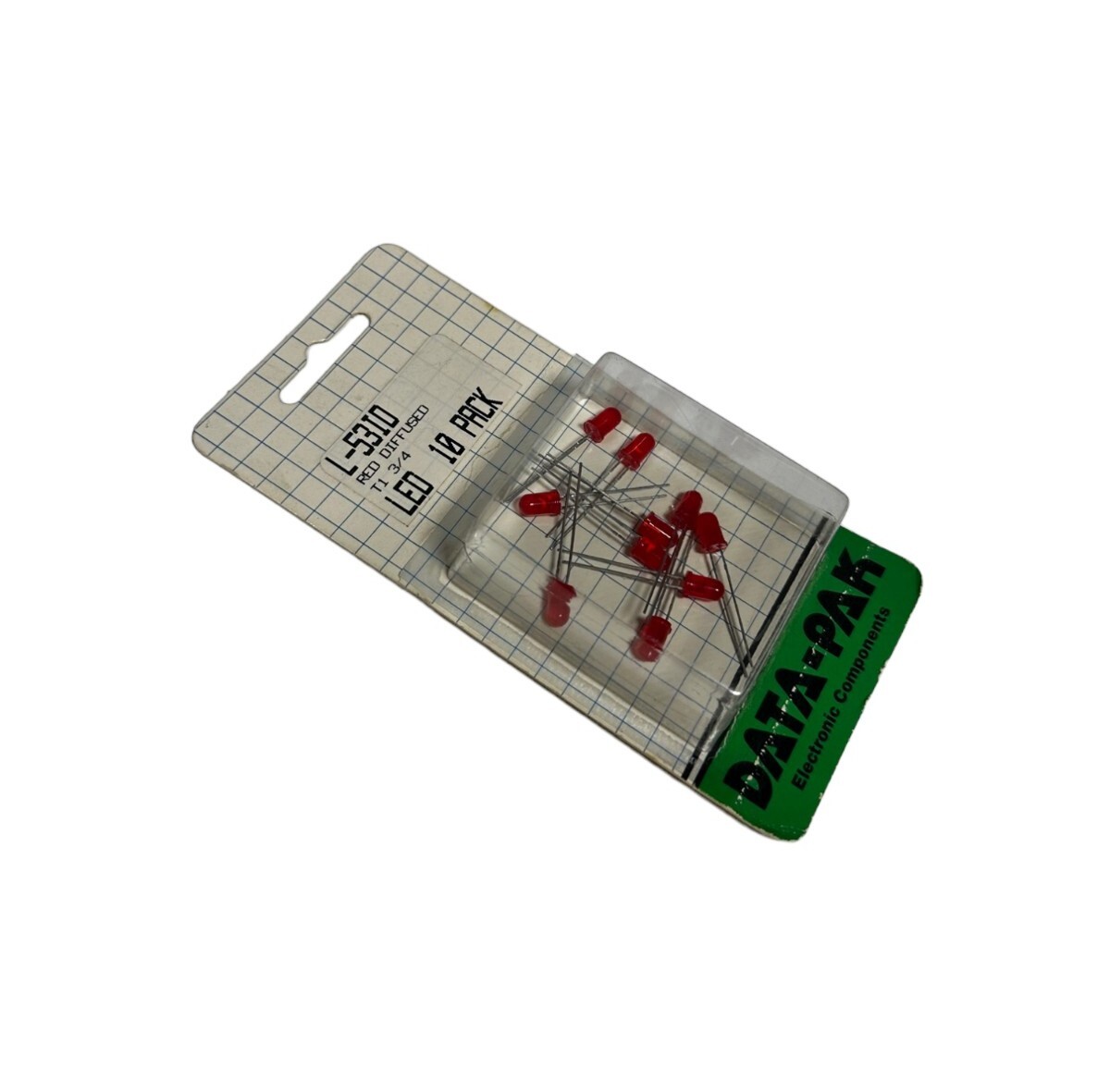 DATA-PAK L-53ID LED Diffused (LOT OF 10) **SALE**