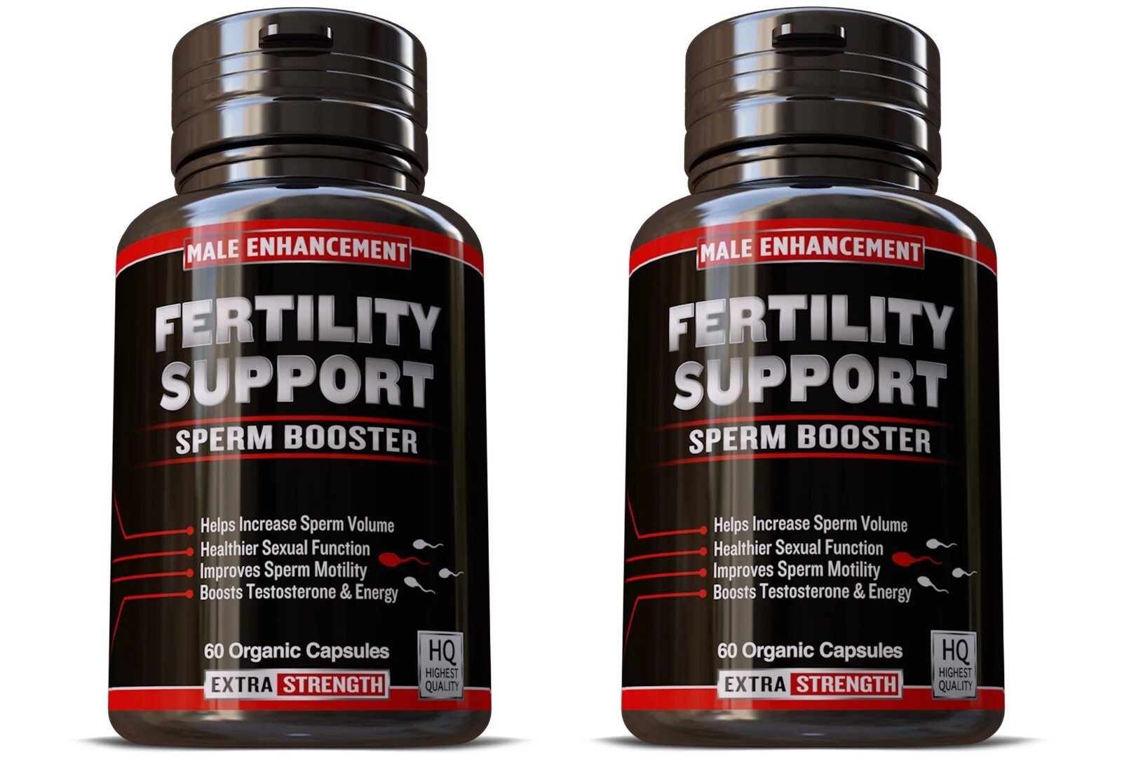 Male Fertility Support Pills Sperm Levels Semen lncrease Reproduction Health 120