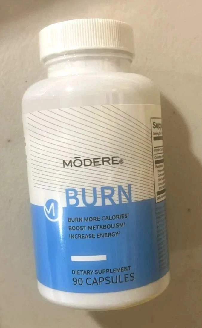 Modere Burn Free Shipping 90 Capsules Exp 5/27 New and Sealed, Exp 12/2027