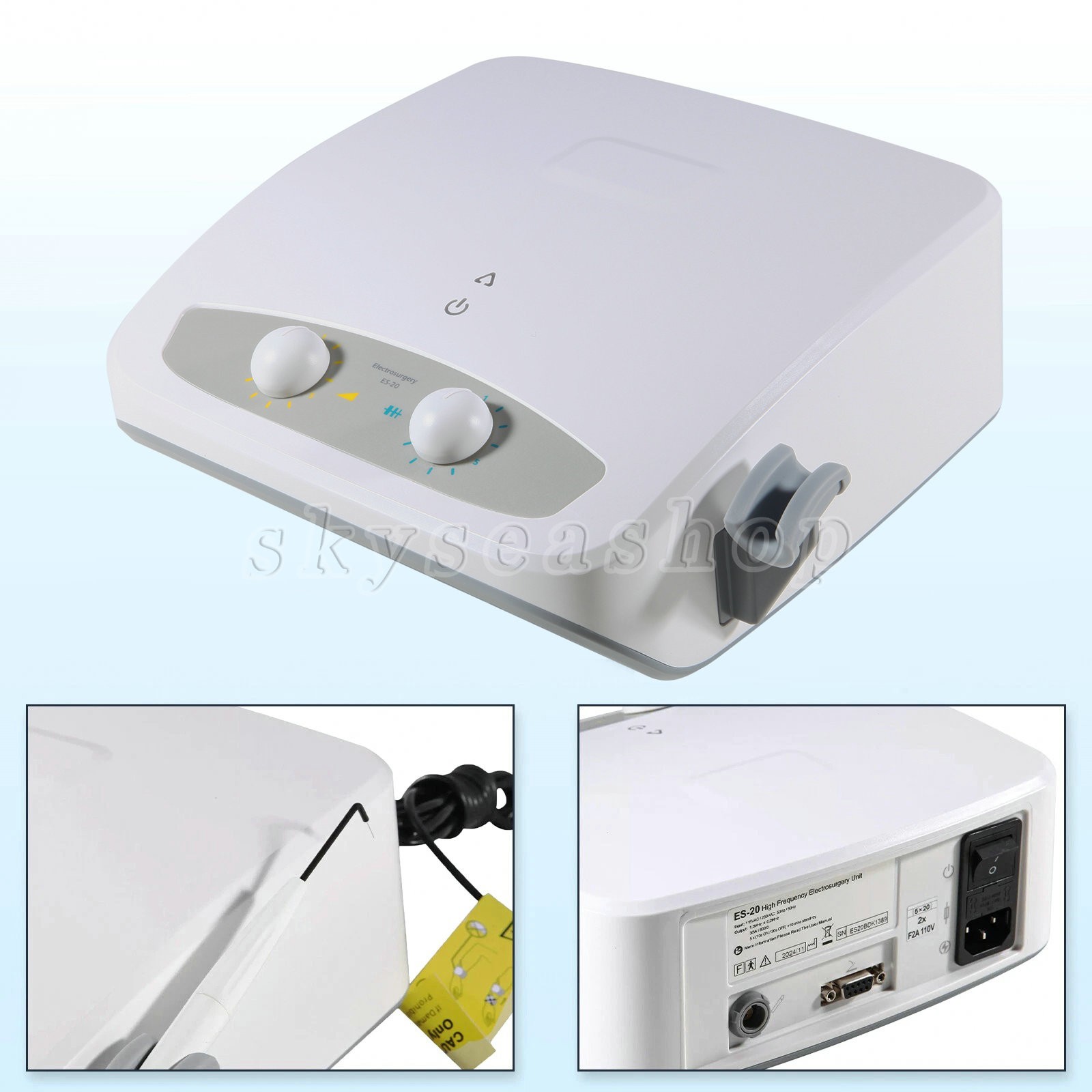 Electrosurgery Dental Cutting Unit with 7 Electrodes Tips 110v