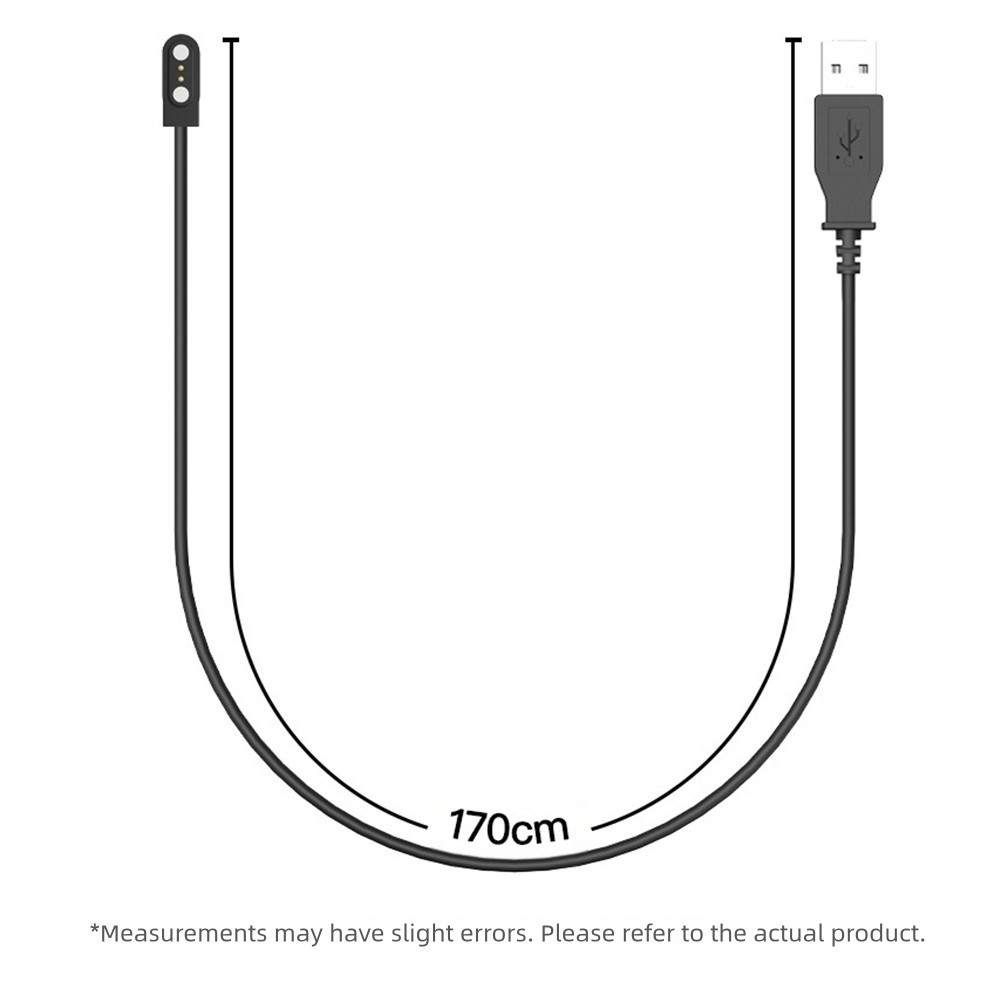 170 cm USB Charging Cable for XDS AD350 Bicycle Crank Meter Cable