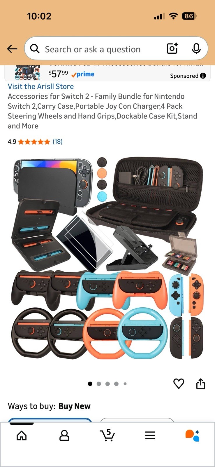 Nintendo Switch Accessory Bundle