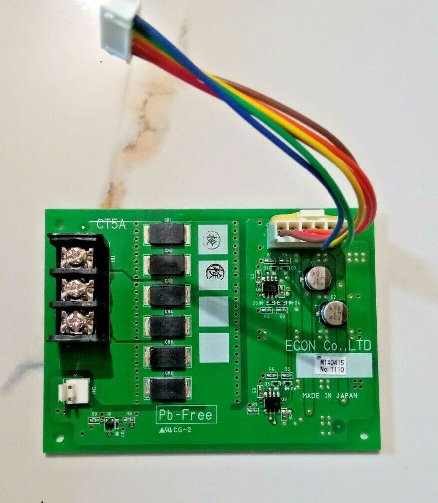 Econ co Ltd CT5A M140415 NO 1110 PCB  MADE IN JAPAN *NEW*