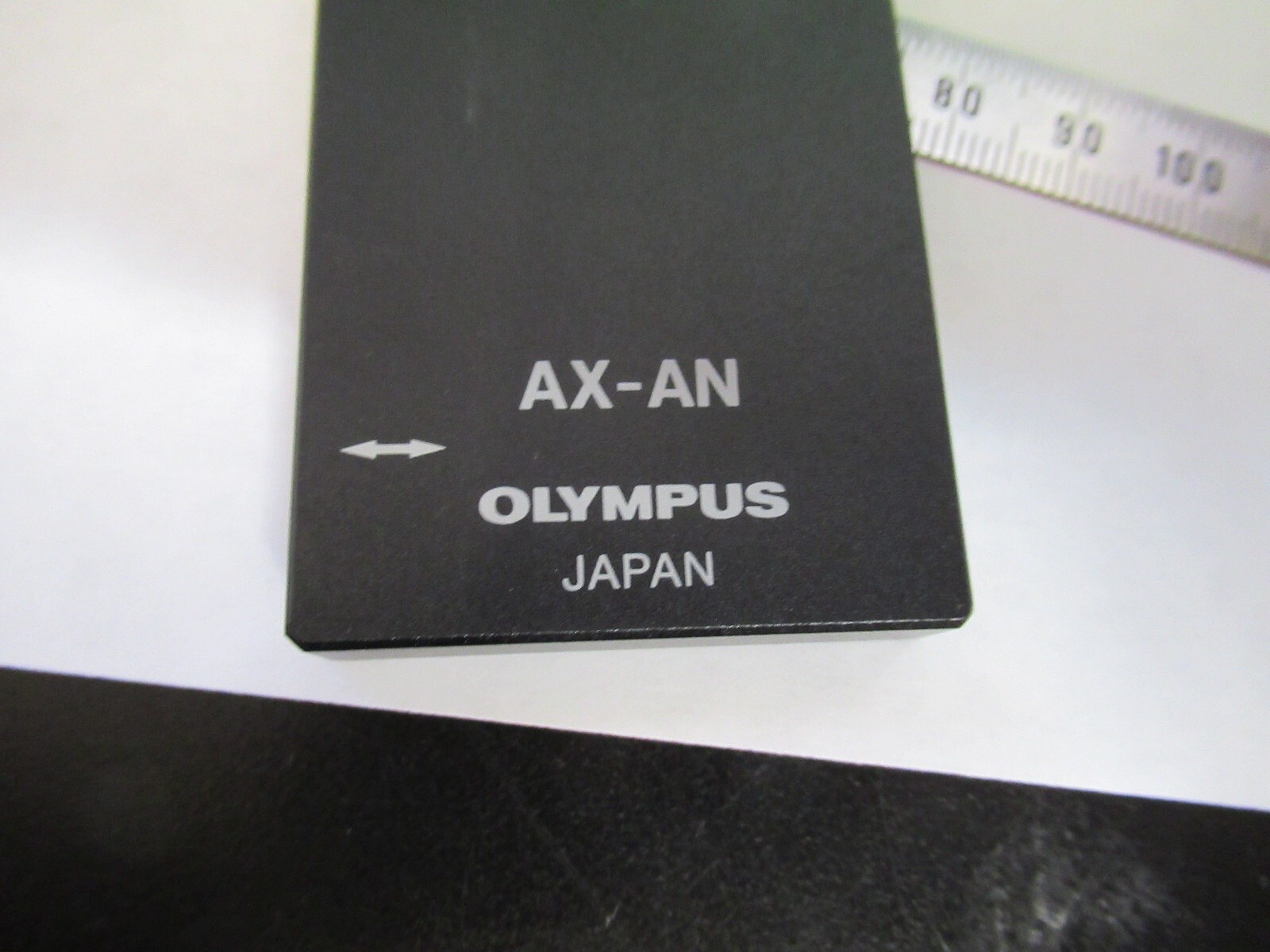 OLYMPUS JAPAN POL POLARIZER ANALYZER SLIDE MICROSCOPE PART AS PICTURED G8-A-79