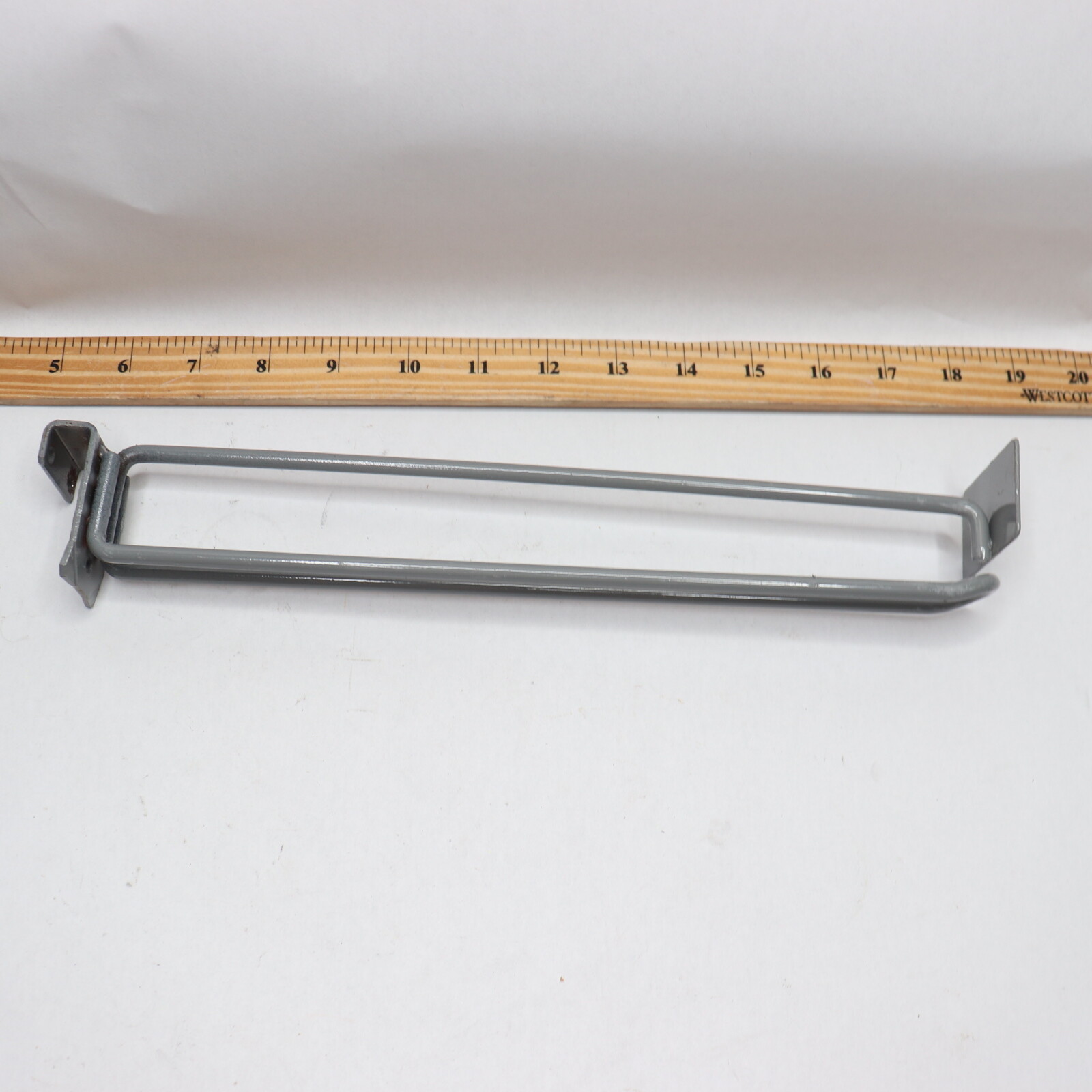 Peg Board Hooks Grey 13"