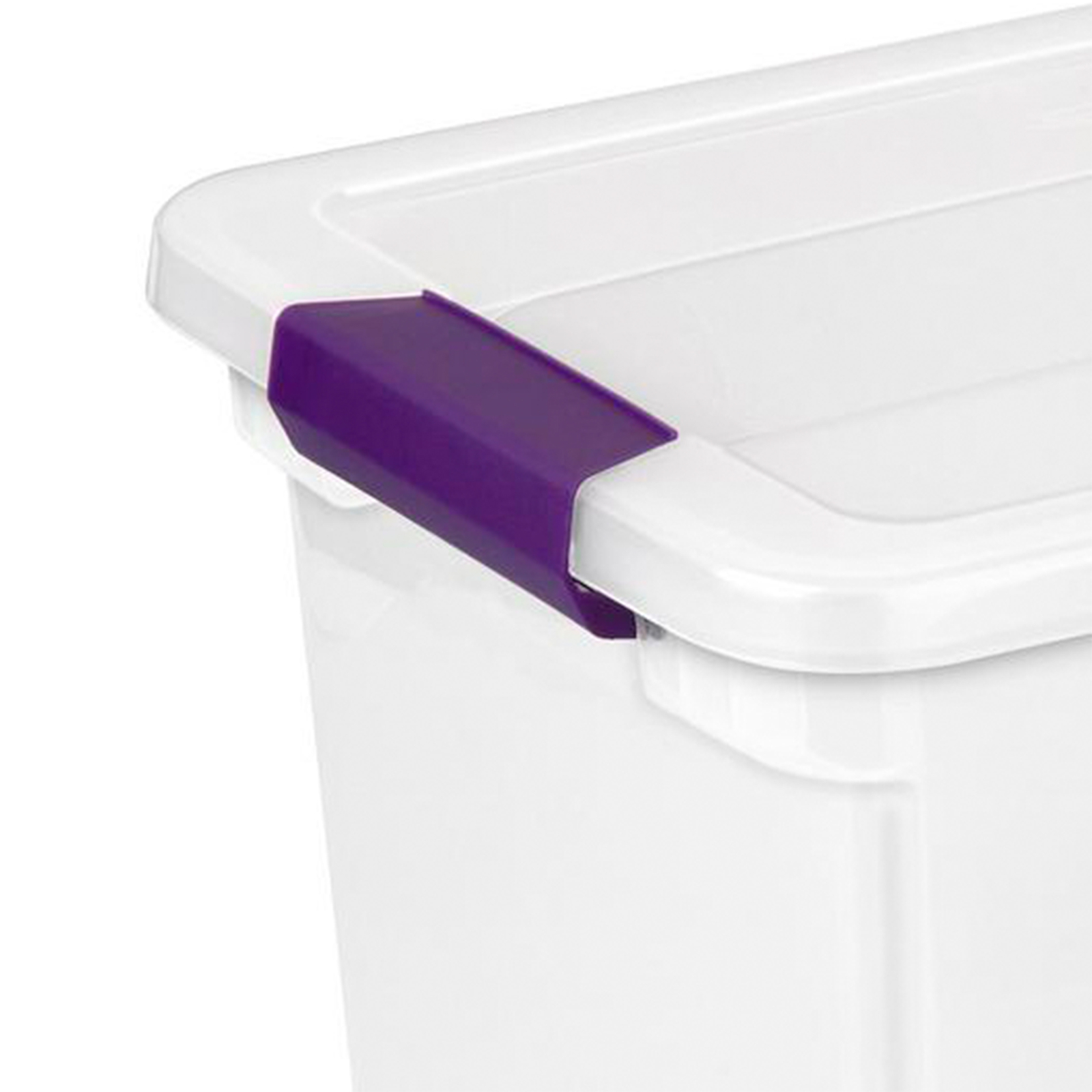 Sterilite 27 Quart ClearView Clear Plastic Stacking Storage Container (6 Pack)