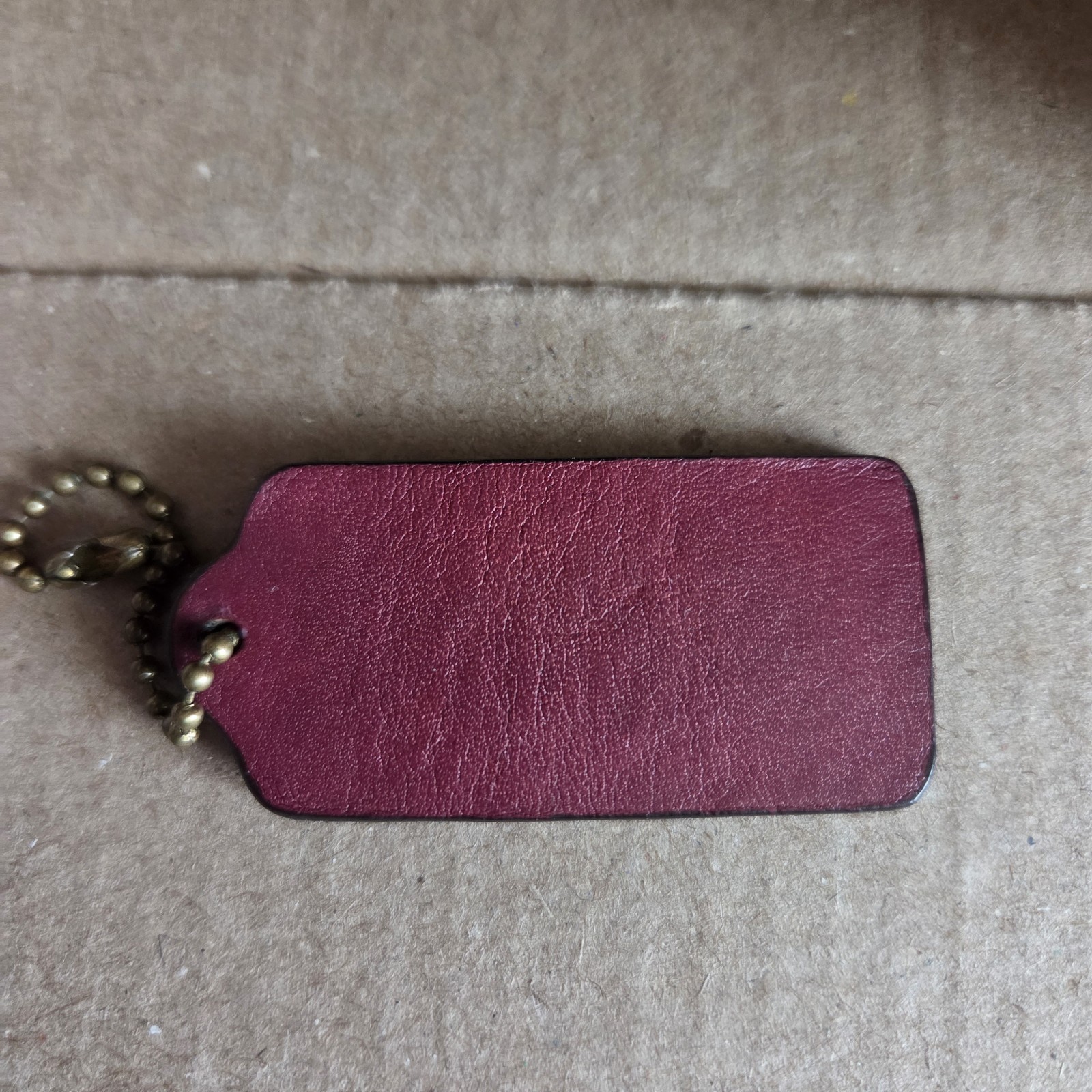 Vintage Coach 2.25'' Hang Tag