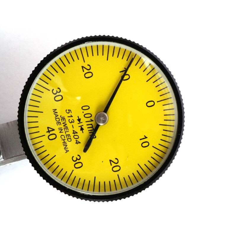 0-0.8mm Precision Waterproof Dial Test Lever Indicator Gauge Scale Meter Tool C#