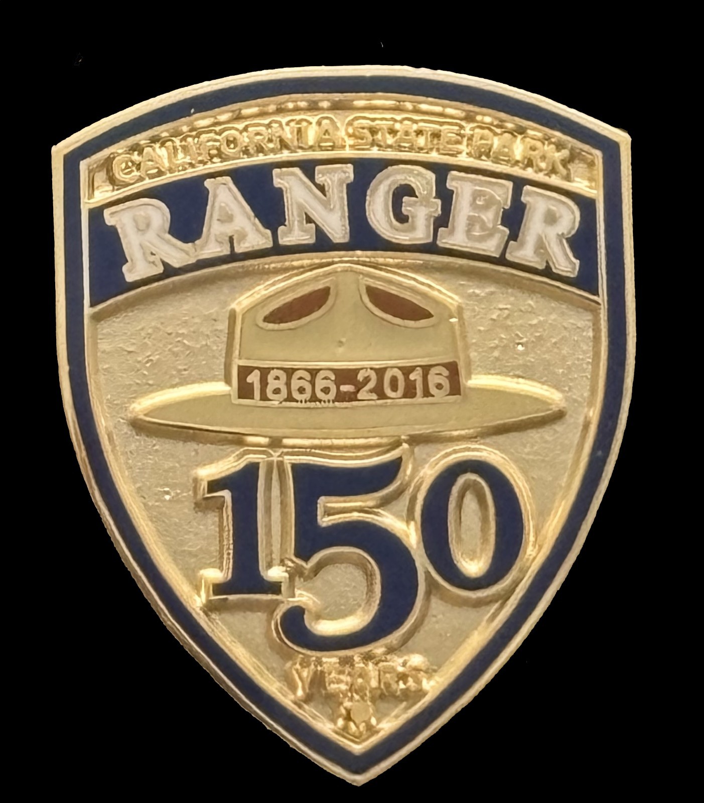 California State Park Ranger 150th Anniversary 1" Logo PIN
