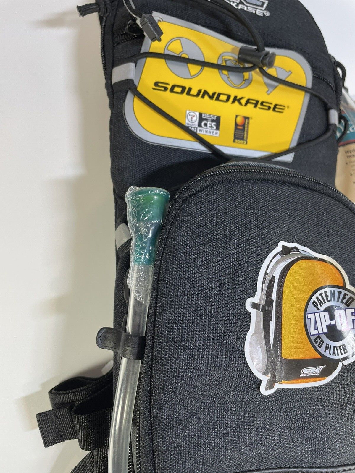 Soundkase Hiking Backpack Platypus Hydration Backpack Zip-Off Cd Player Case