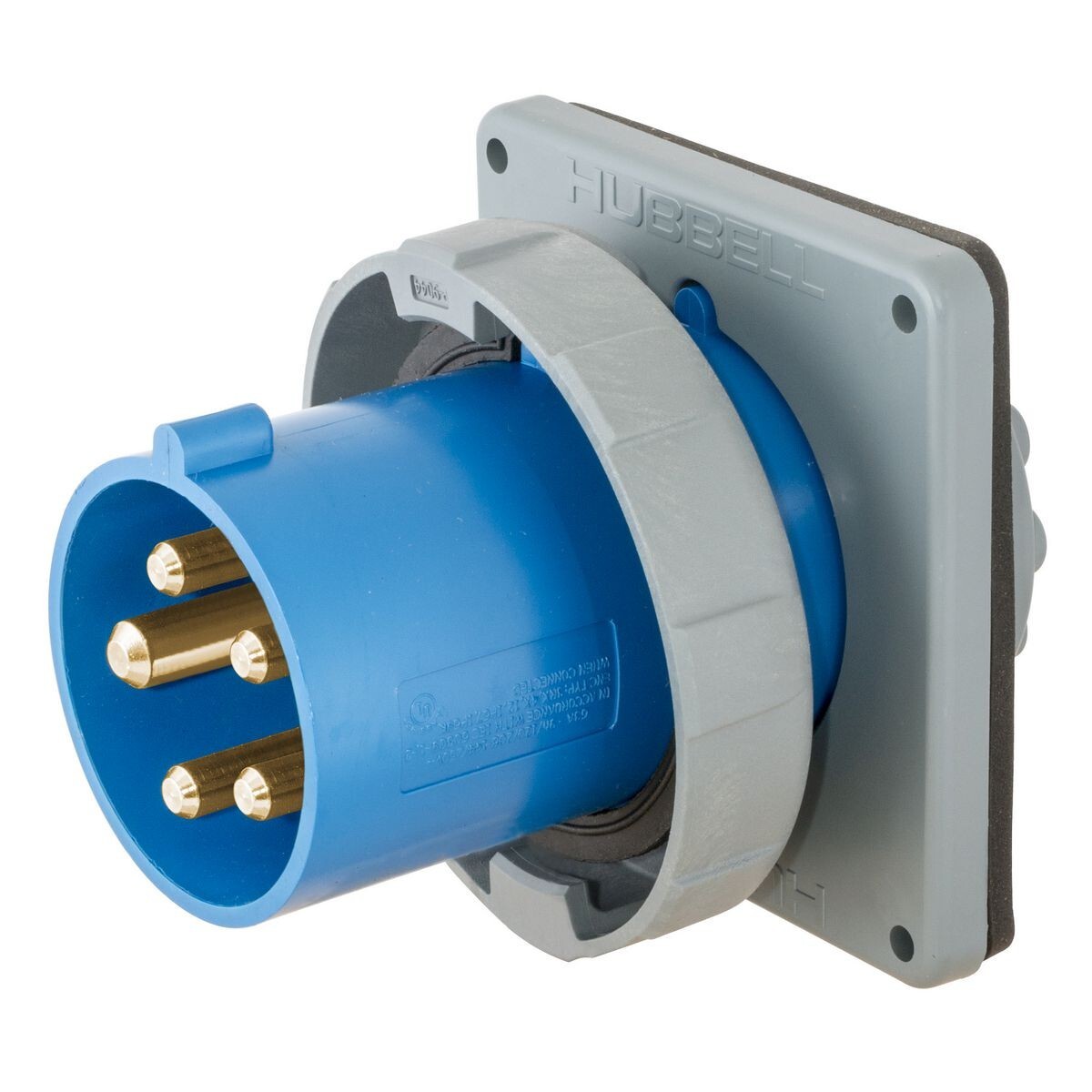 HUBBELL connector HBL5100B9WS /HBL5100B9WP  4P5W 100/125A 120/208V