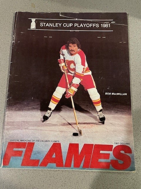 Vintage Calgary Flames Souvenir Program